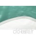 Home Direct Nappe toile cirée PVC Rectangulaire 140 x 240 cm Uni Bleu Vert - B076CR3XDW